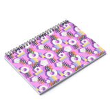 Tic-Tac Woah Spiral Notebook - Ruled Line