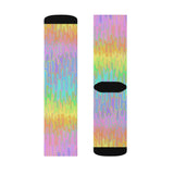 Rainbow Melt  Socks