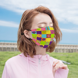 Disco Squares Reusable Mask