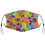 Groovy Shrooms Reusable Mask