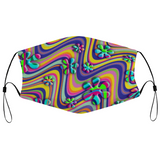 Wavy Daisy Reusable Mask
