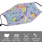 Squiggle Stones Reusable Mask