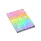 Rainbow Melt Journal - Ruled Line