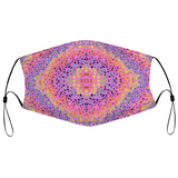 Rainbow Stoned Reusable Mask