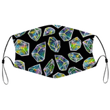 Cosmic Crystal Reusable Mask