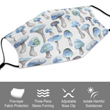 Blue Shroom Reusable Mask