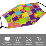 Disco Squares Reusable Mask