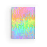 Rainbow Melt Journal - Ruled Line