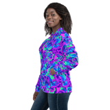 Groovy Blues Unisex Bomber Jacket