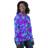 Groovy Blues Unisex Bomber Jacket