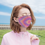 Rainbow Stoned Reusable Mask