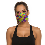 Disco Squares Reusable Mask