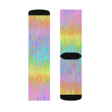 Rainbow Melt  Socks
