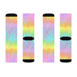 Rainbow Melt  Socks