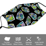 Cosmic Crystal Reusable Mask