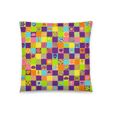 Disco Squares Pillow