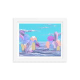 Gumdrops Mountaintops 1 Framed Print