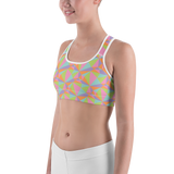Pastel Prism Sports bra