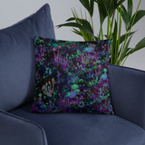 Space Shrooms Square Pillow