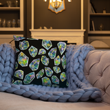 Cosmic Crystals Pillow
