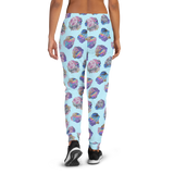Blue Crystal Cluster Joggers