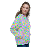 Pastel Psychedelic Square Hoodie