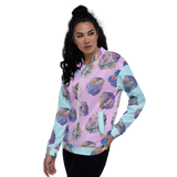 Crystal Cluster Unisex Bomber Jacket