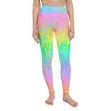Rainbow Melt Yoga Leggings
