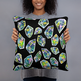 Cosmic Crystals Pillow