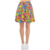 Groovy Shrooms Skater Skirt