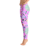 Bubblegum Garden Leggings