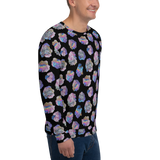 Black Crystal Cluster Sweatshirt