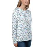 Blue Shrooms Unisex Sweatshirt