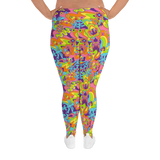 Groovy Shrooms Plus Size Leggings