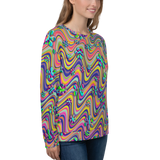 Wavy Daisy Unisex Sweatshirt