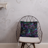 Space Shrooms Square Pillow