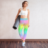 Rainbow Melt Yoga Leggings