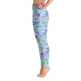 Electric Party Blues Yoga Leggings