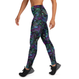 Space Shrooms Yoga Leggings