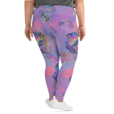 Crystal Clouds Plus Size Leggings