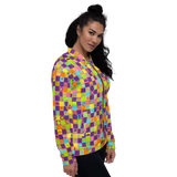 Disco Squares Bomber Jacket