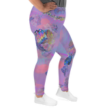 Crystal Clouds Plus Size Leggings