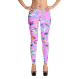 Bubblegum Garden Leggings