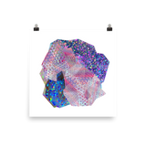 Crystal Cluster 2 Print