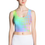 Rainbow Grid Crop Top