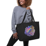 Crystal Cluster XL tote bag