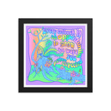 Opportunity to Grow Rainbow Framed Print