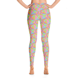 Pastel Prism Yoga Leggings