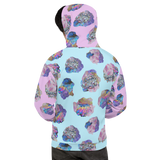 Crystal Cluster All-Over Unisex Hoodie