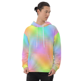 Rainbow Grid Unisex Hoodie